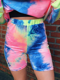 Thumbnail for Tie Dye Biker Shorts-Clothing-Southern Fried Chics
