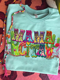 Thumbnail for Mamacita T-shirt - Mint