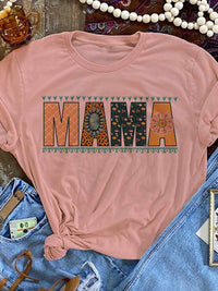 Thumbnail for Mama Tee - Desert Rose