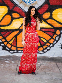 Thumbnail for Red Hot Lace Dress - Red-Dresses-Southern Fried Chics