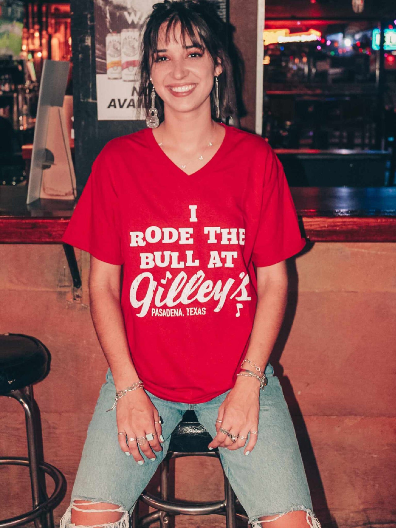 I Rode The Bull At Gilleys T shirt